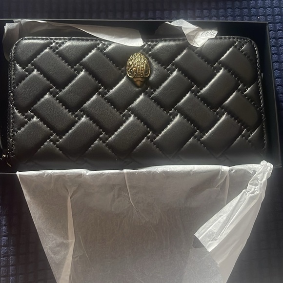 Brand NEW Kurt Geiger Leather Zip Around Wallet - Picture 2 of 5